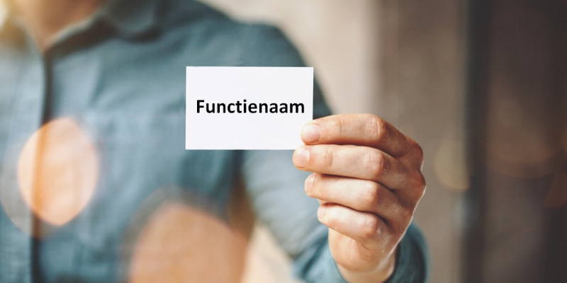 Functienaam functietitel bepalen