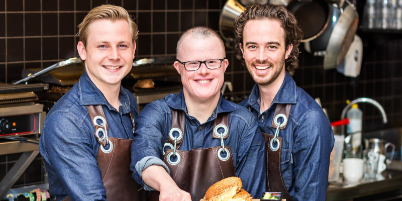 Jasper Kool Happy Tosti beperking personeel